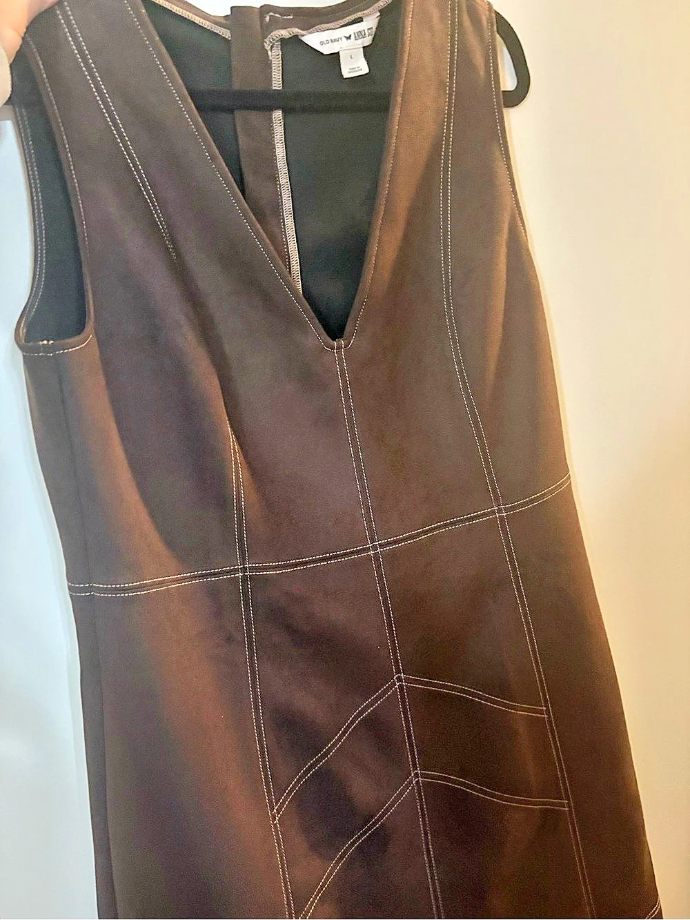 Old Navy by Anna Sui Contrast Stitch Mini Dress Size Large Like New